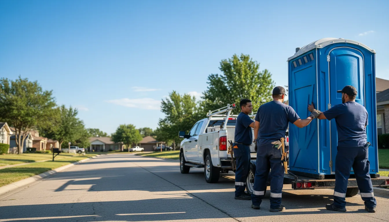 Portable Toilet Rental in Forest Hill, LA near me